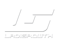 LadiGrowth - Dịch vụ thiết kế landing page - Logo Dark